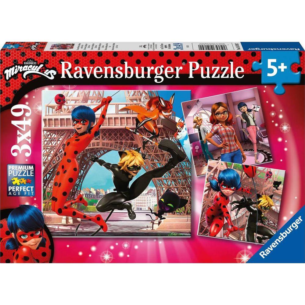 Image of Puzzle Unsere Helden Ladybug und Cat Noir (3x49)