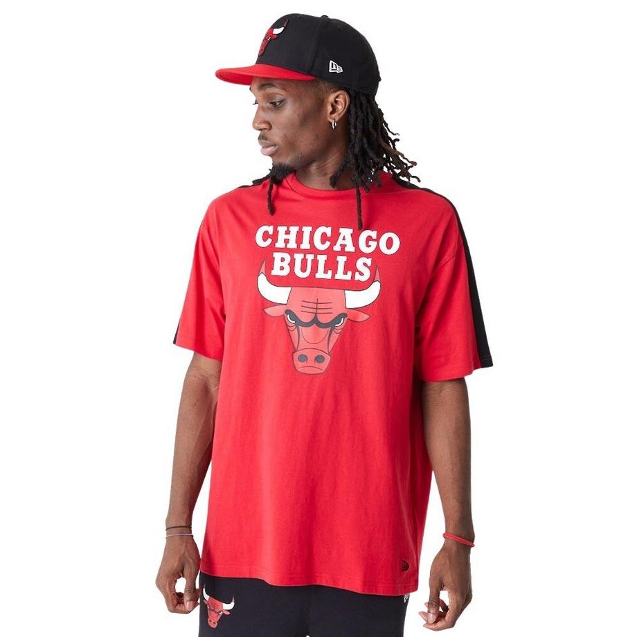 NEW ERA  t-shirt chicago bulls nba color block 
