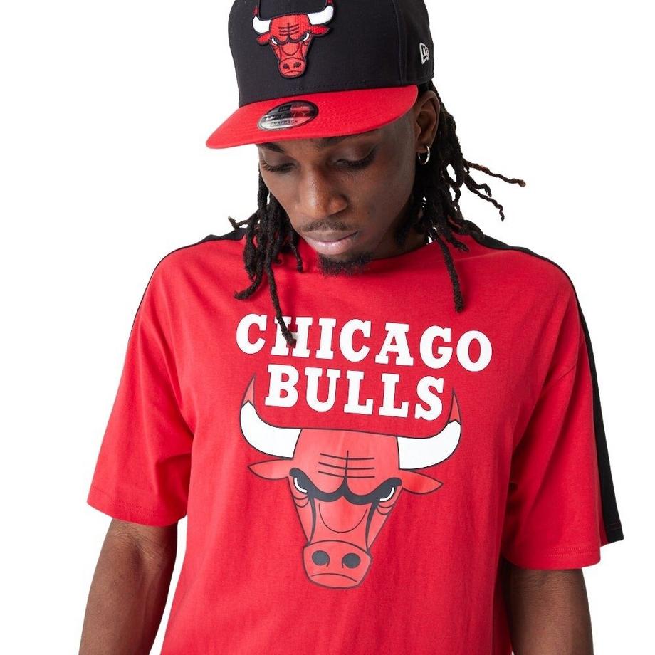 t-shirt chicago bulls nba color block