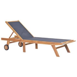 VidaXL Chaise longue bois  