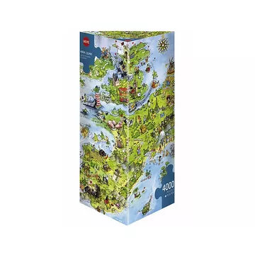 Puzzle United Dragons of Europe (4000Teile)