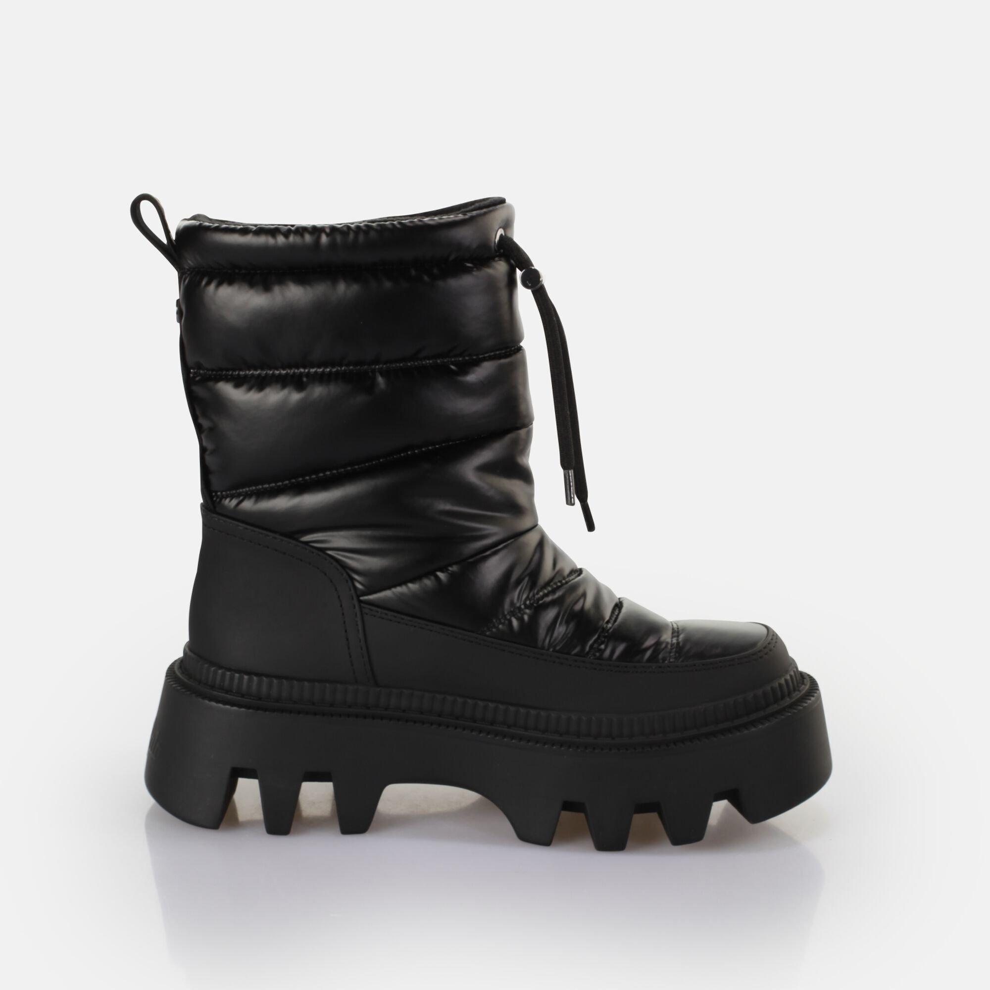 Buffalo  scarponcini da flora puffer boot - vegan nylon 