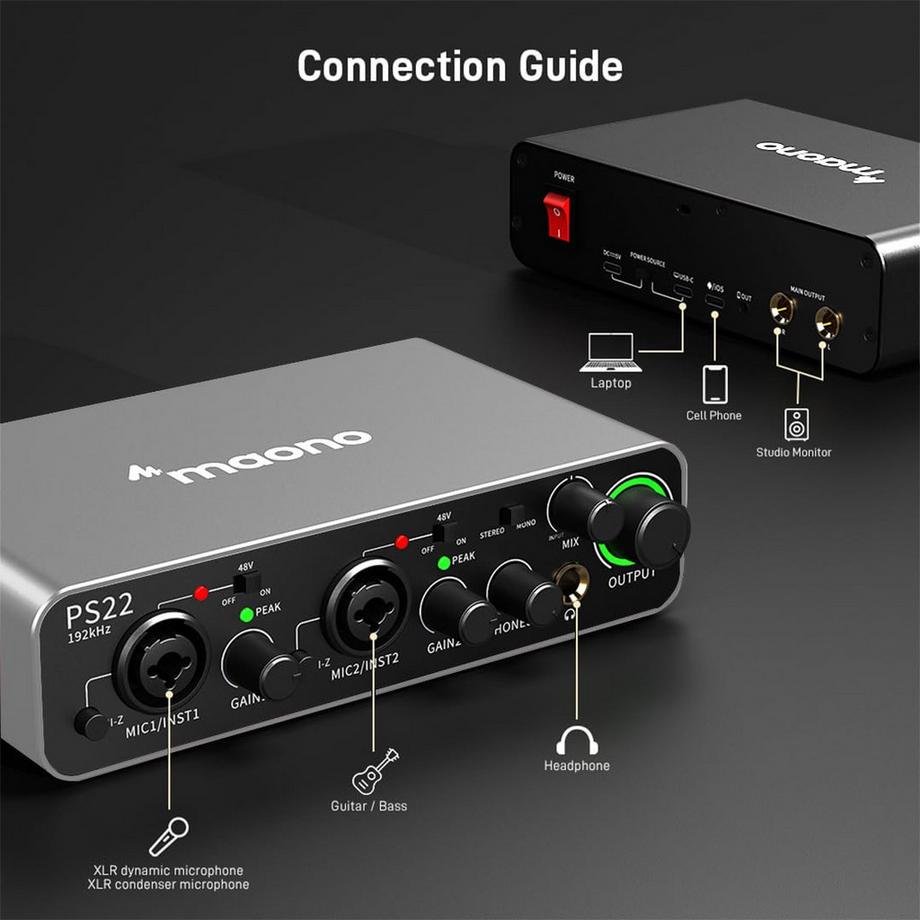 Maono  PS22 Audio Interface 