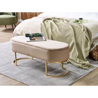 Beliani Banc en Polyester Glamour MILRY  