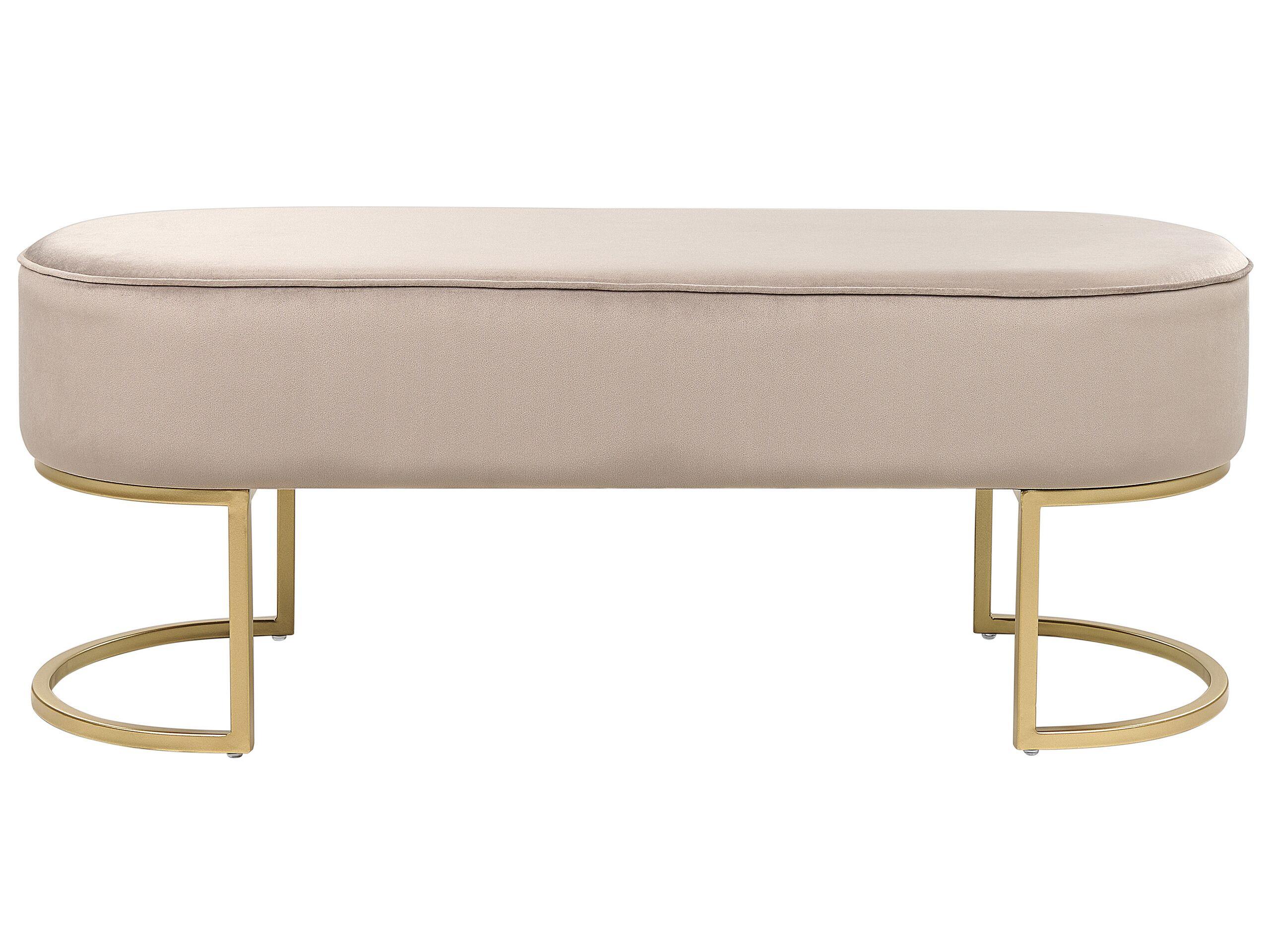 Beliani Banc en Polyester Glamour MILRY  