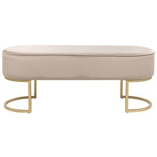 Beliani Banc en Polyester Glamour MILRY  