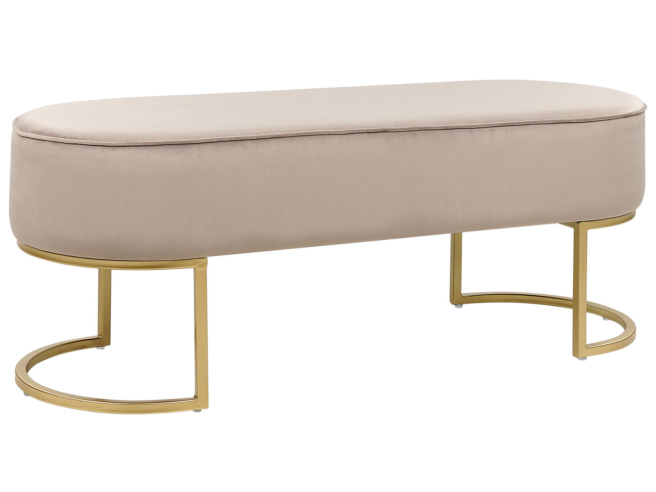 Beliani Banc en Polyester Glamour MILRY  