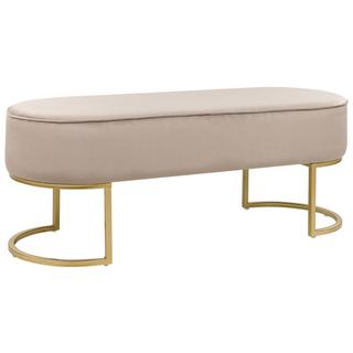 Beliani Banc en Polyester Glamour MILRY  