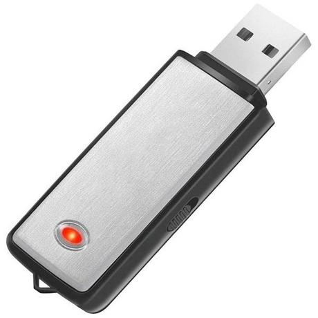 eStore  Mémoire USB avec fonction d'écoute discrète 