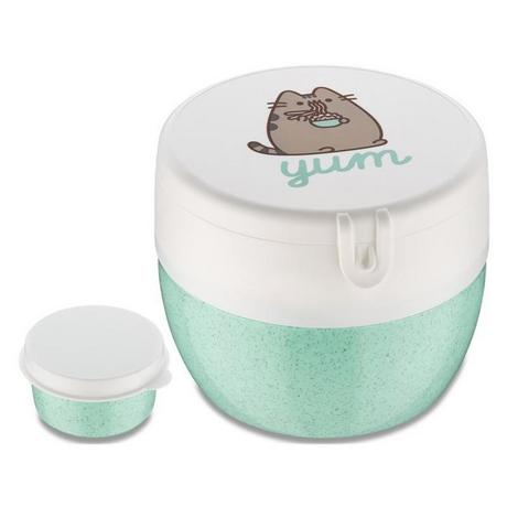 koziol  koziol Pusheen Set per borsa portapranzo 0,45 L Colore menta, Bianco 3 pz 