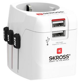 SKROSS  Weltreiseadapter World Adapter Pro Light USB - World 