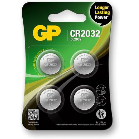GP Batteries  CR2032 4er-Pack GP 