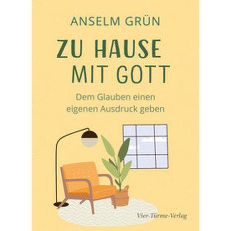 Zu Hause mit Gott Grün, Anselm Copertina rigida 