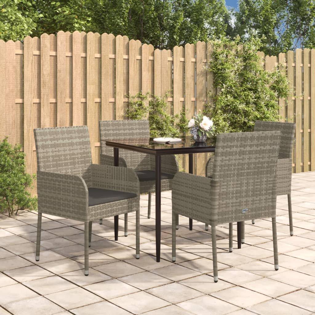 VidaXL Garten essgruppe poly-rattan  