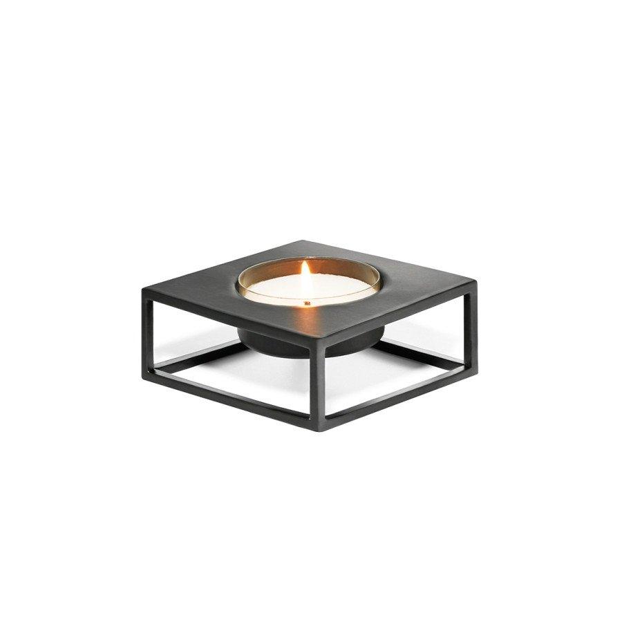 Image of Solero Teelichthalter 10x10x5 Cm Unisex Schwarz ONE SIZE