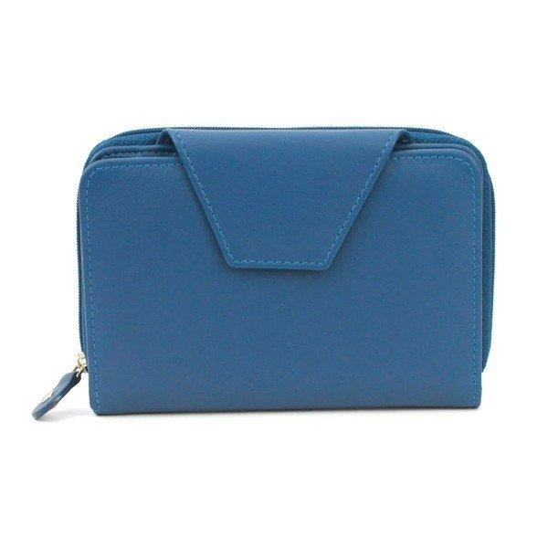 Image of Lois Brieftasche Unifarben Damen Blau ONE SIZE