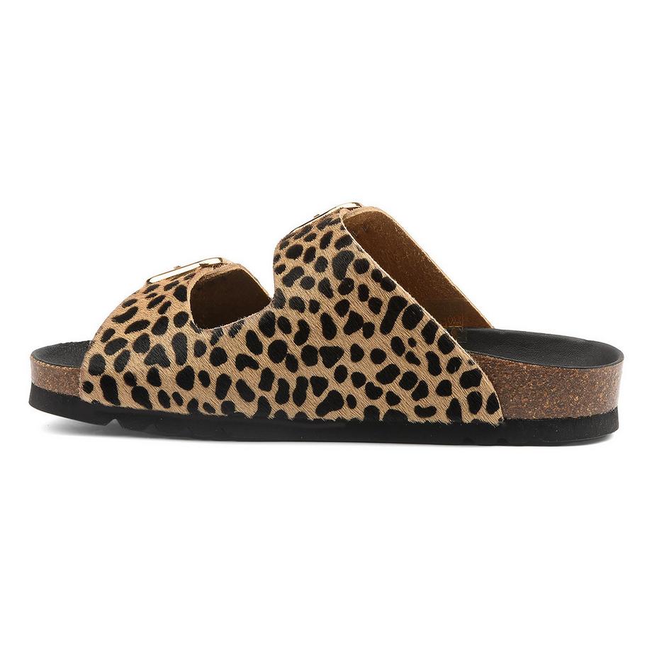 Scholl Noelle Leopard Print Sandalen  