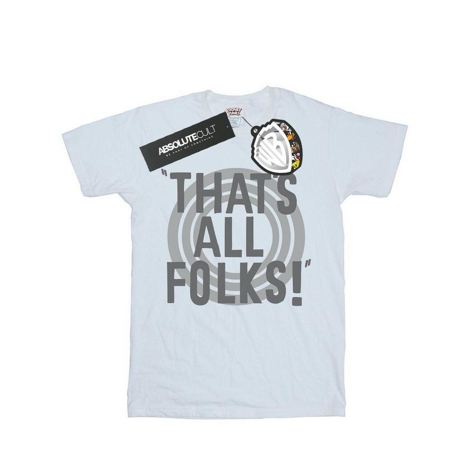 LOONEY TUNES That's All Folks T-Shirt  