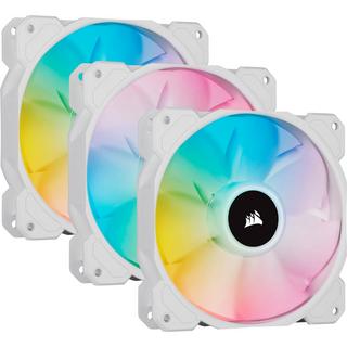 Corsair  SP120 RGB ELITE Computergehäuse Ventilator 12 cm Weiß 3 Stück(e) 