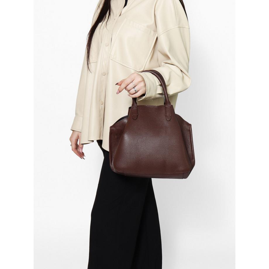 Gave Lux Handtasche mit Seitenclips  