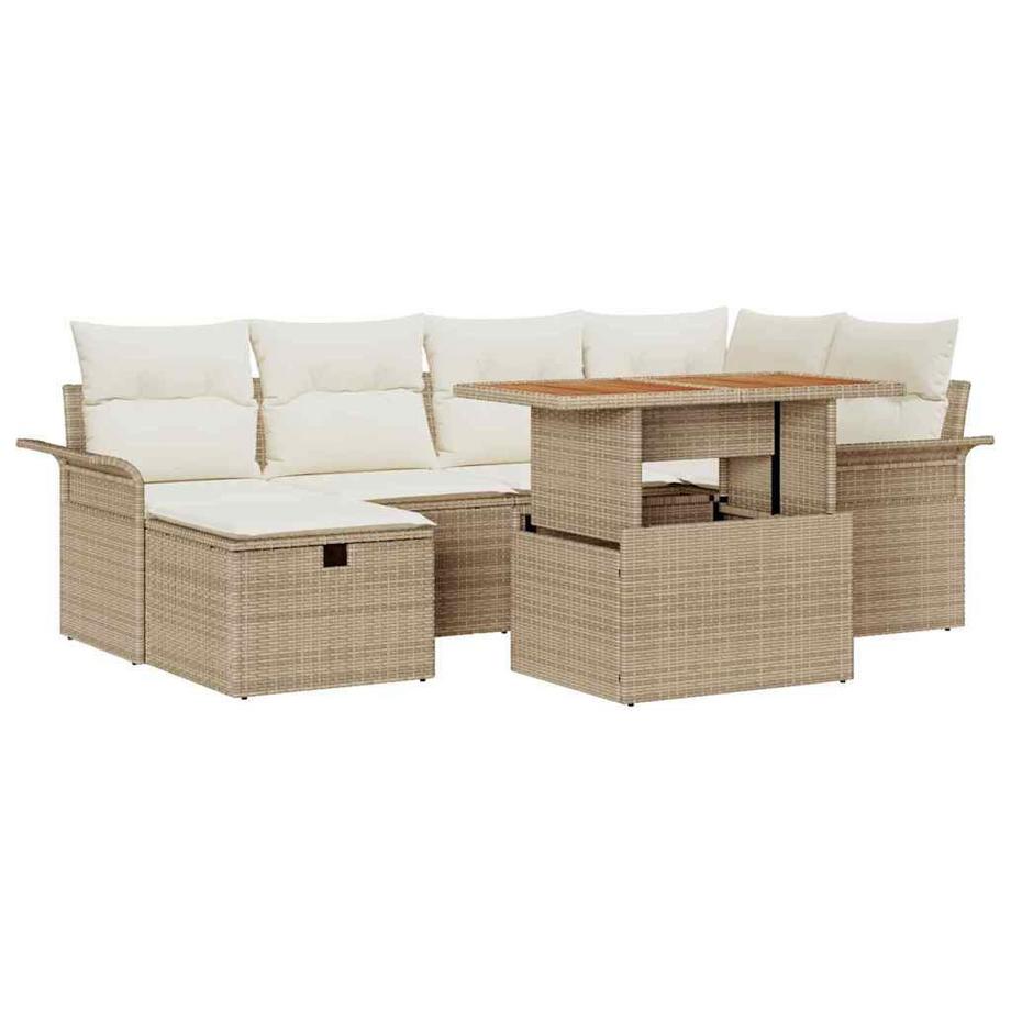 Divano da giardino Polyrattan