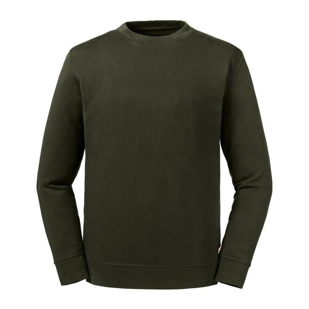 Image of Pure Organik Wende Pullover Damen Olivegrün XS