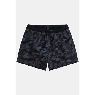 JP1880  Shorts da mare con cintura elastica e stampa floreale 