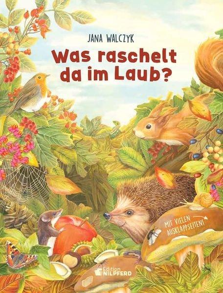 Was raschelt da im Laub? Jana Walczyk Couverture rigide 