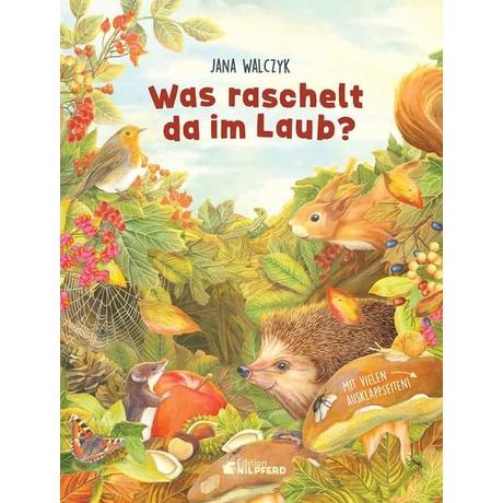 Was raschelt da im Laub? Jana Walczyk Couverture rigide 