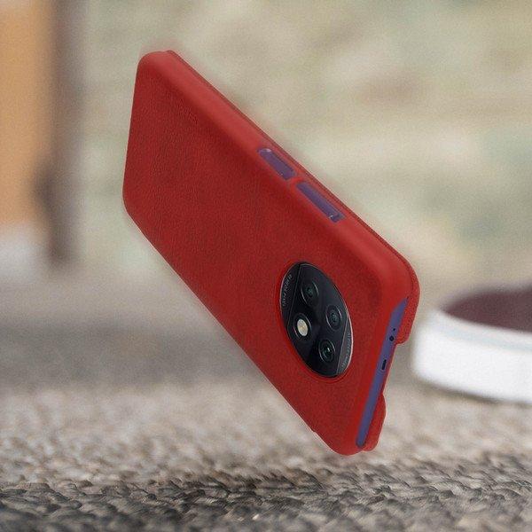 NillKin  Etui Redmi Note 9T 5G Cuir Nillkin Rouge 