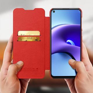 NillKin  Etui Redmi Note 9T 5G Cuir Nillkin Rouge 