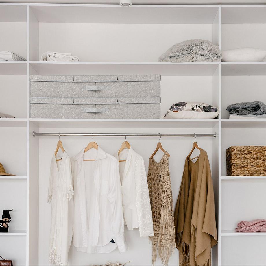 B2X Cassettiera sottoletto con coperchio, confezione da 2  