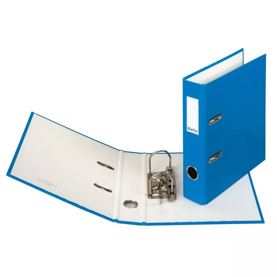 Biella – Ordner 4cm 10750405 blau A5, 21cm