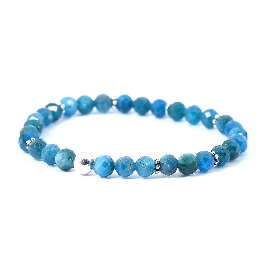Bracelet Amei avec apatite et argent sterling 925