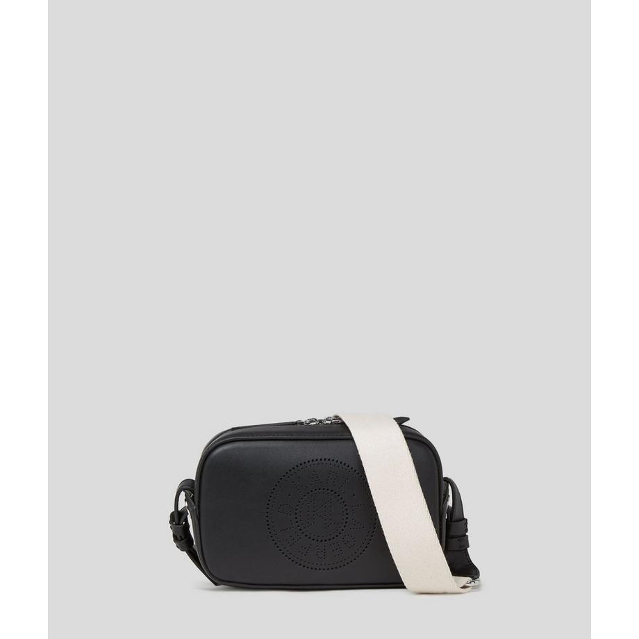 KARL LAGERFELD Circle Perforated Camera Bag  