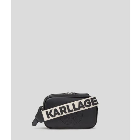 KARL LAGERFELD Circle Perforated Camera Bag  