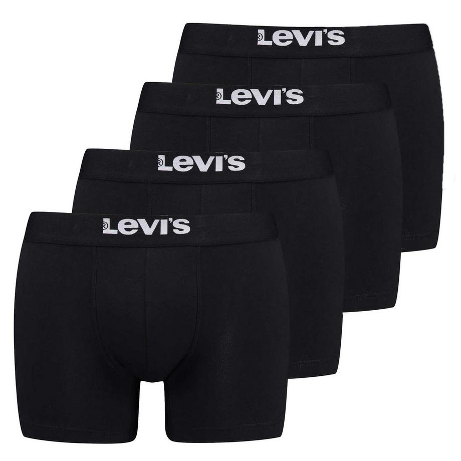 Levis Boxer Basic Cotone Biologico Confezione da 4  