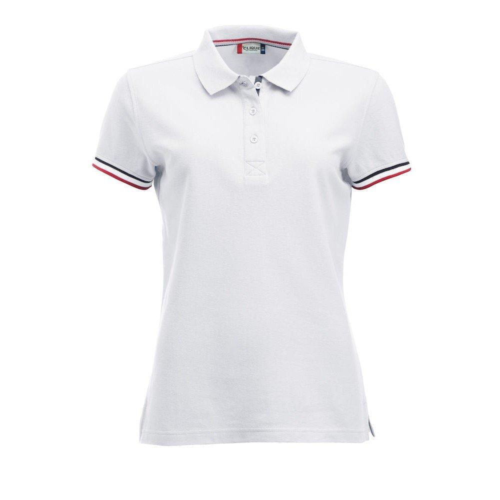 Image of Newton Poloshirt Damen Weiss M