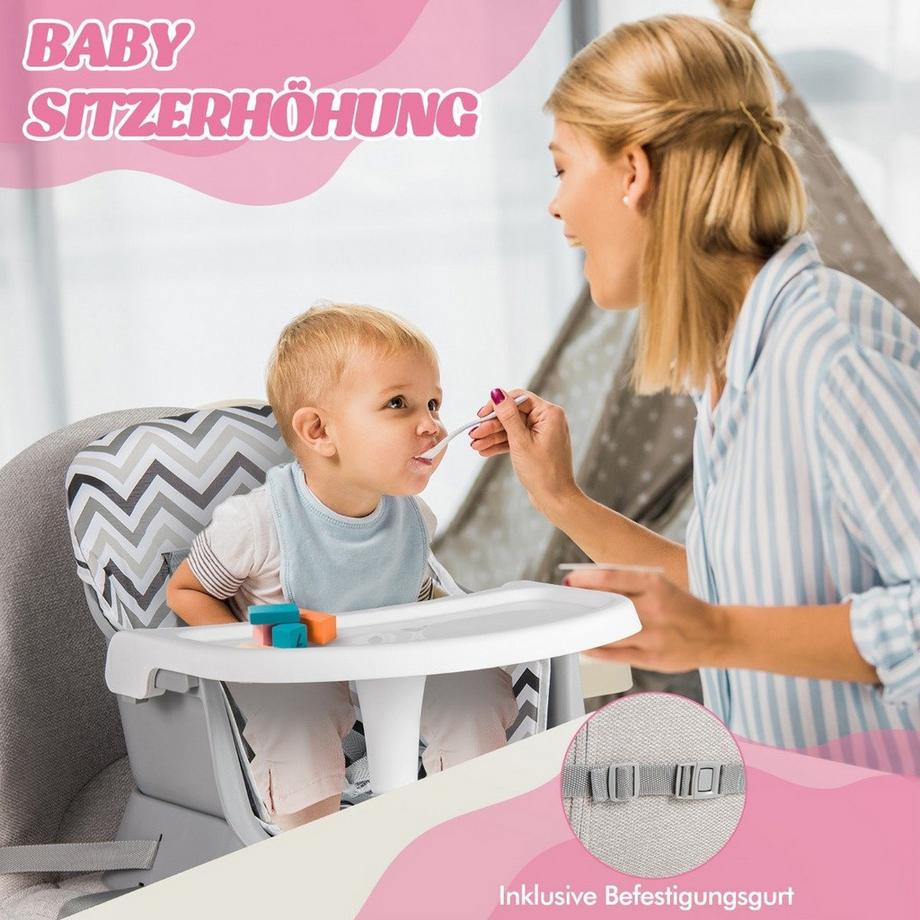 Chaise haute pour bébé 6 en 1 chaise haute & chaise de salle à manger & table