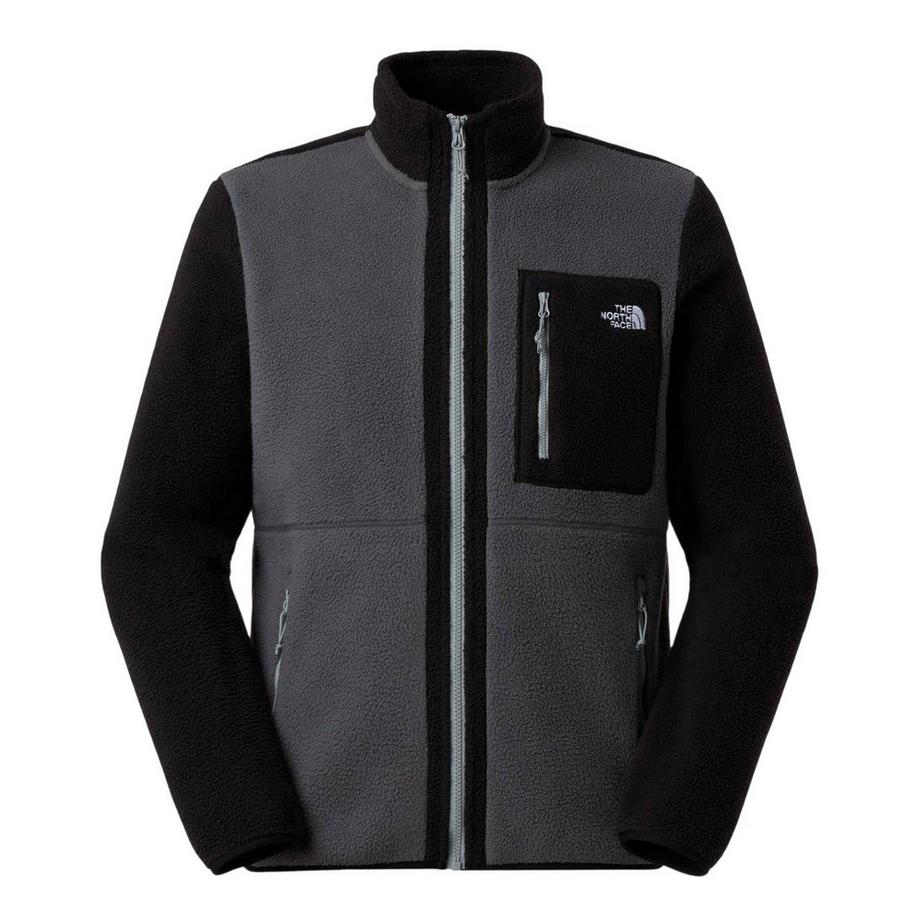 Yumiori Fleecejacke, Durchgehender Reißverschluss