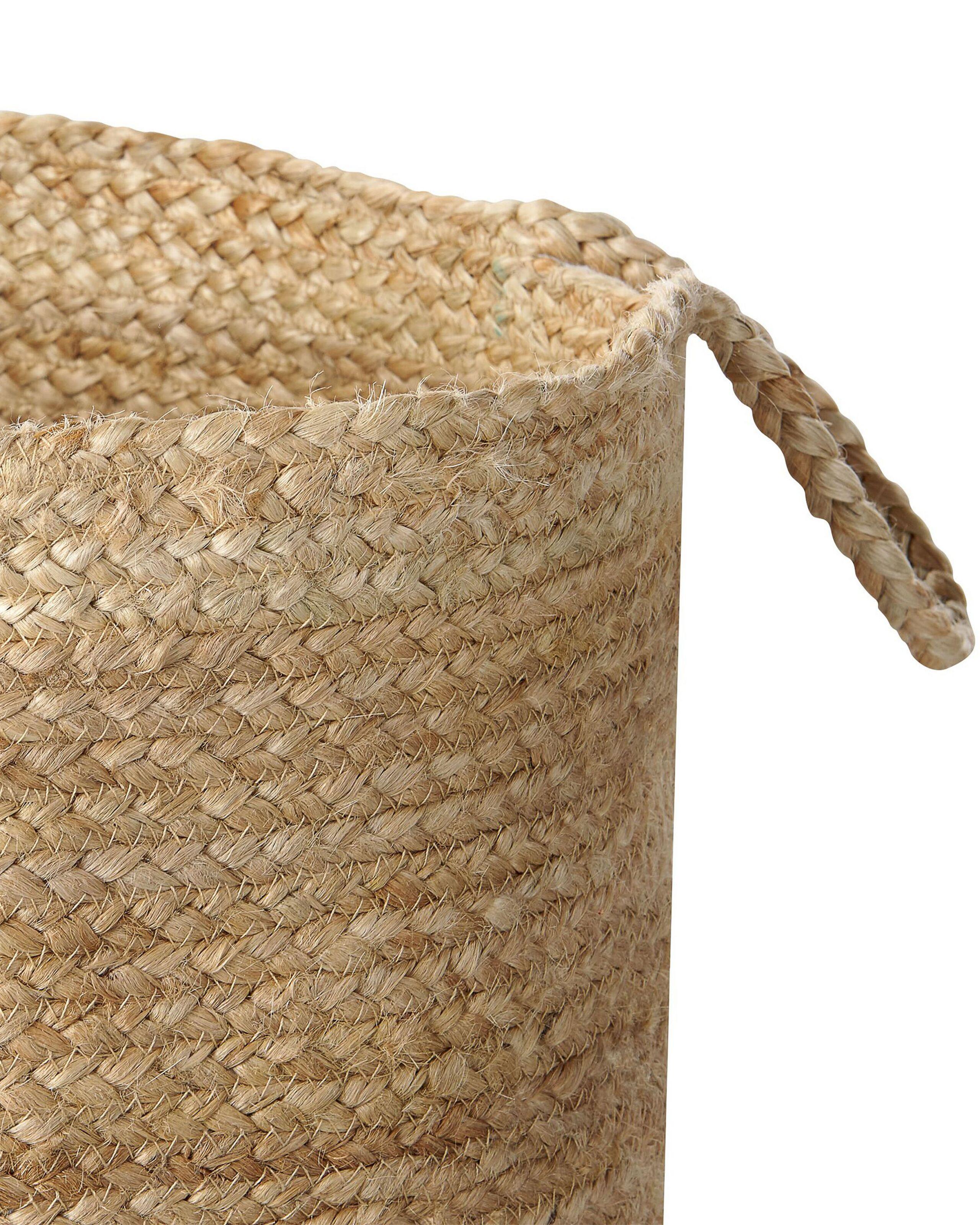 Beliani Set di 2 cestini en Iuta Boho GAJAR  