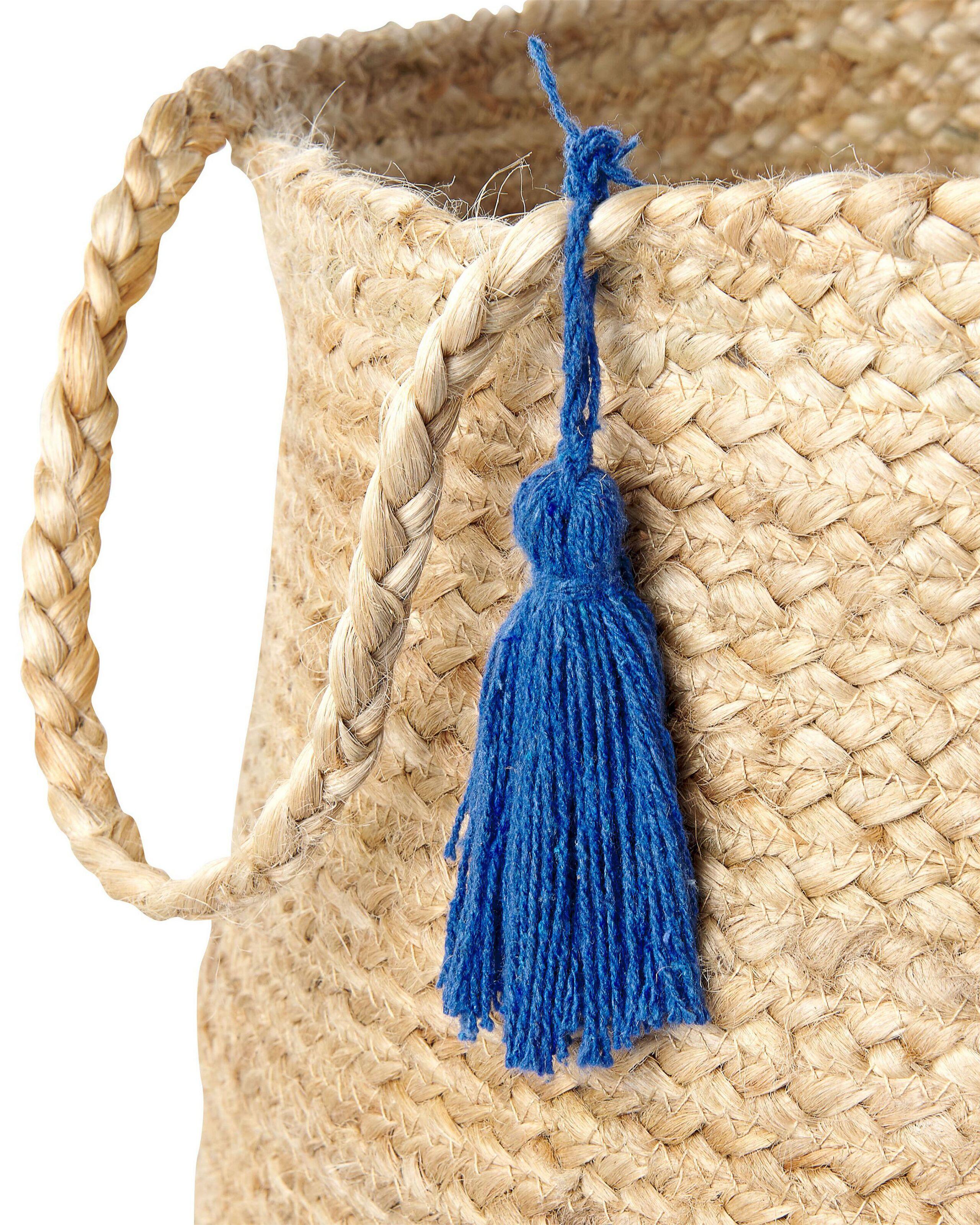 Beliani Set di 2 cestini en Iuta Boho GAJAR  