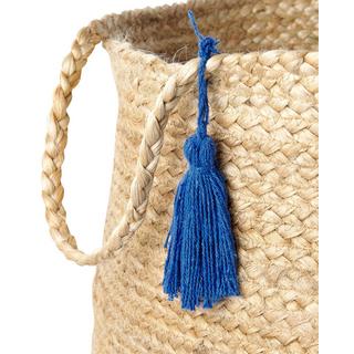 Beliani Set di 2 cestini en Iuta Boho GAJAR  