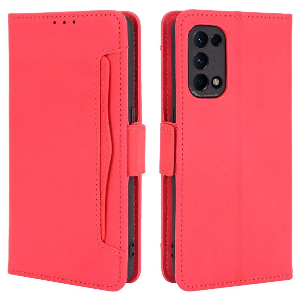 Cover-Discount  OPPO Find X3 Lite - Etui Mit Vielen Kartenfächer 