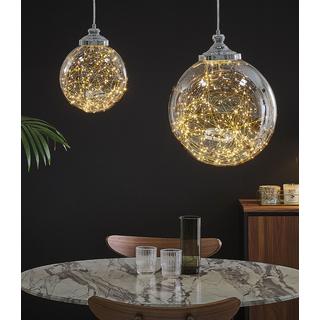 Beliani Lampe suspension en Verre Moderne BENI  