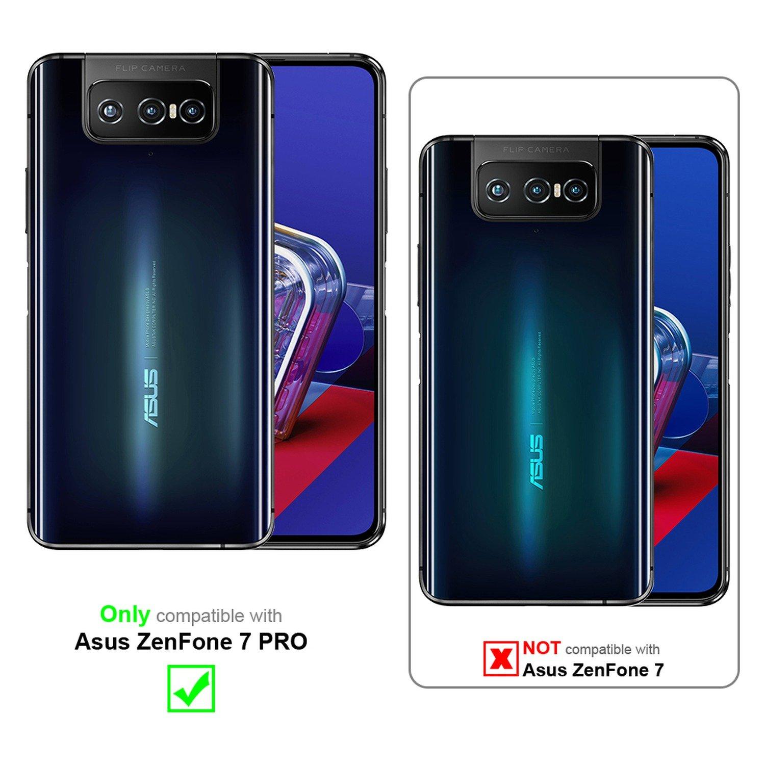 Cadorabo  Hülle für Asus ZenFone 7 PRO Magnetverschluss, Kartenfach 