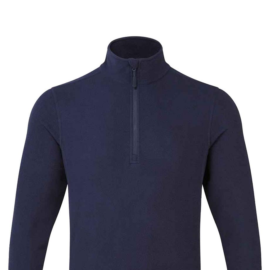 PREMIER Recyclight Fleece mit kurzem Reissverschluss  