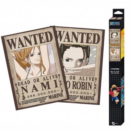 GB Eye  Poster - Set of 2 - One Piece - Nami & Robin 