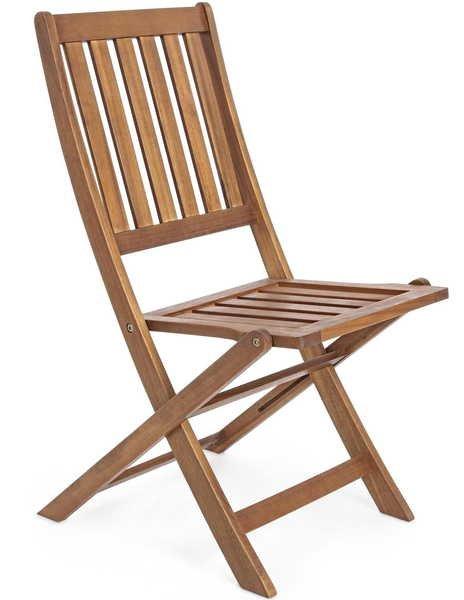 mutoni Chaise de jardin en bois Mali  