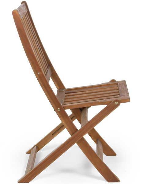 mutoni Chaise de jardin en bois Mali  